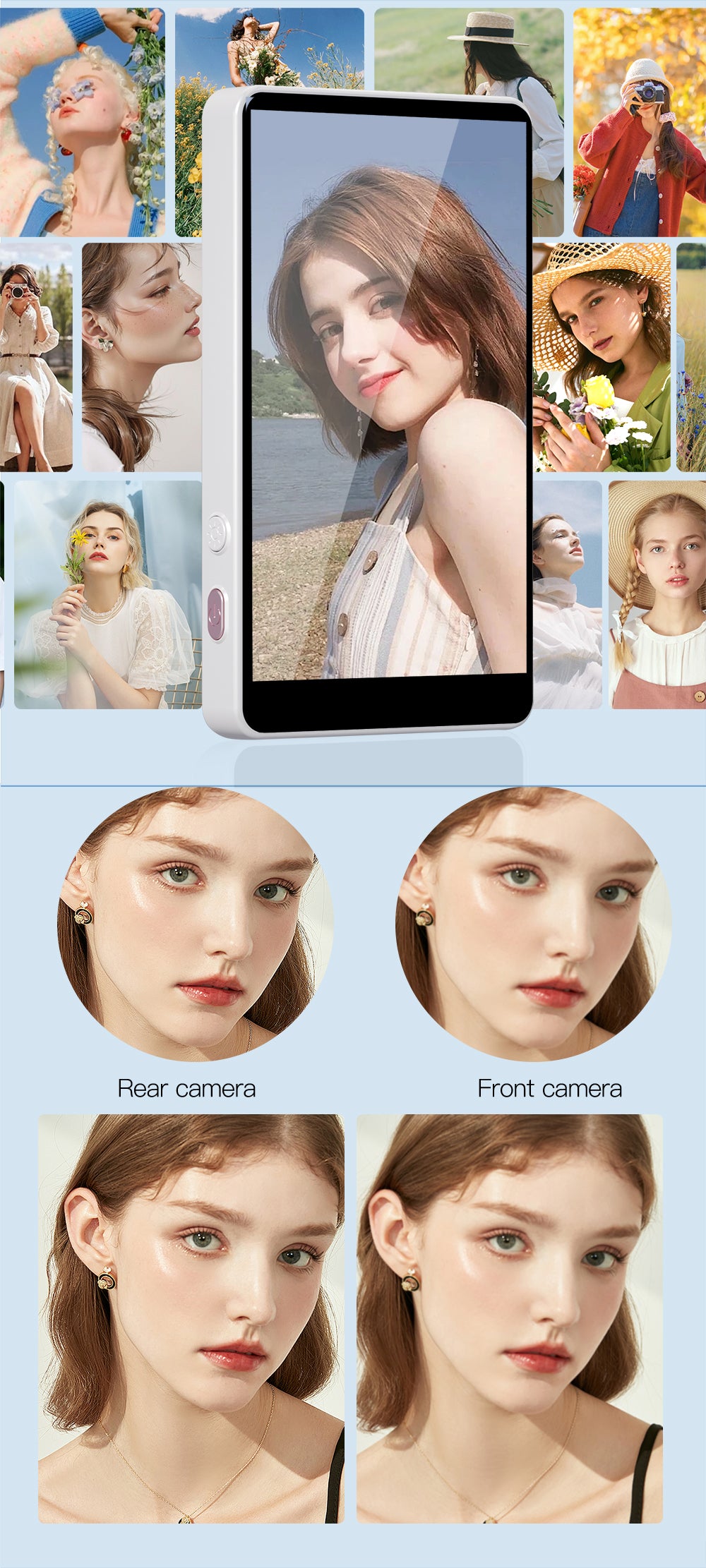 📱 Mobile Selfie Casting Device | HD Real-Time Screen Mirroring for Perfect Framing