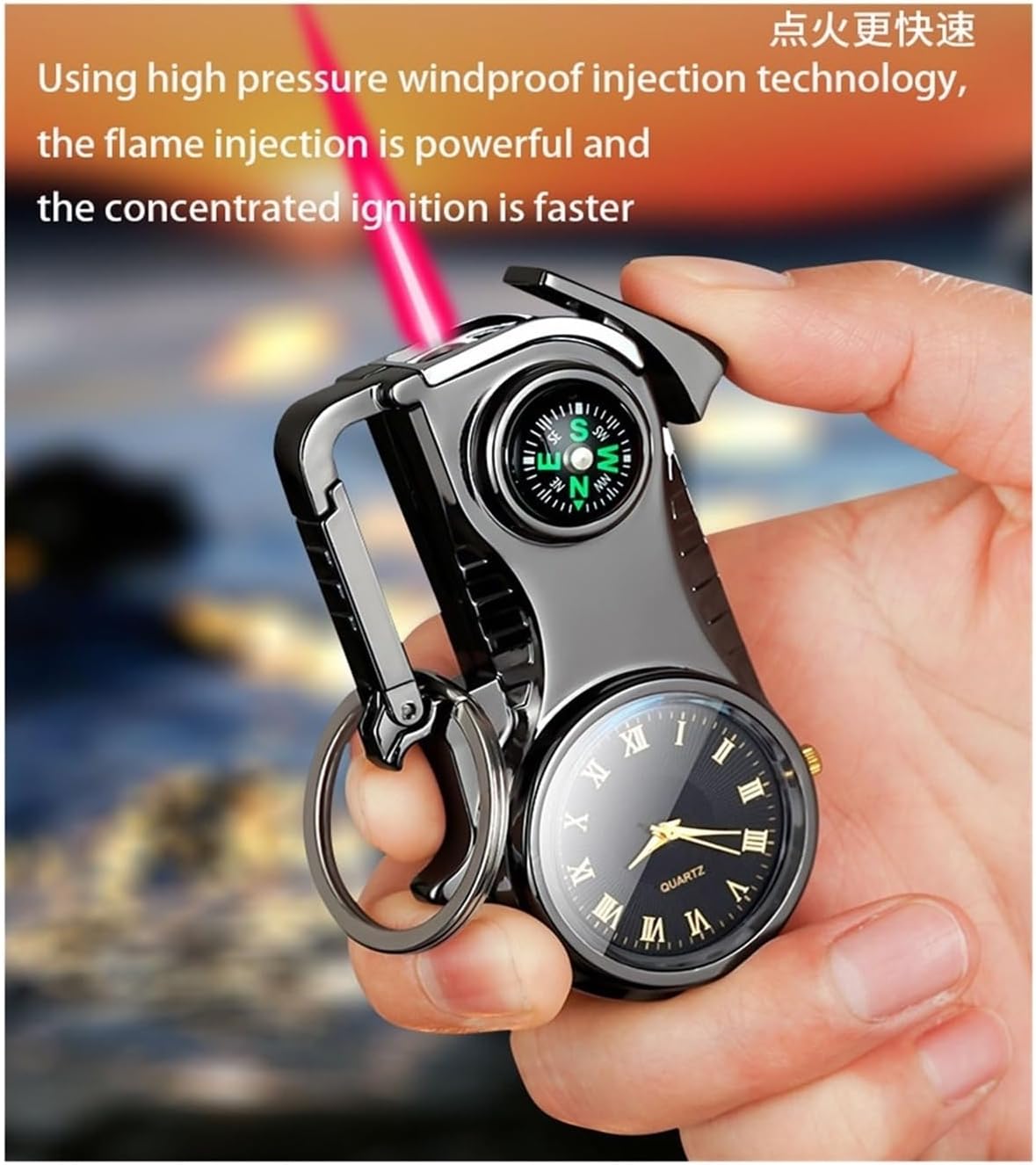 2025 Outdoor Multifunctional Lighter Windproof
