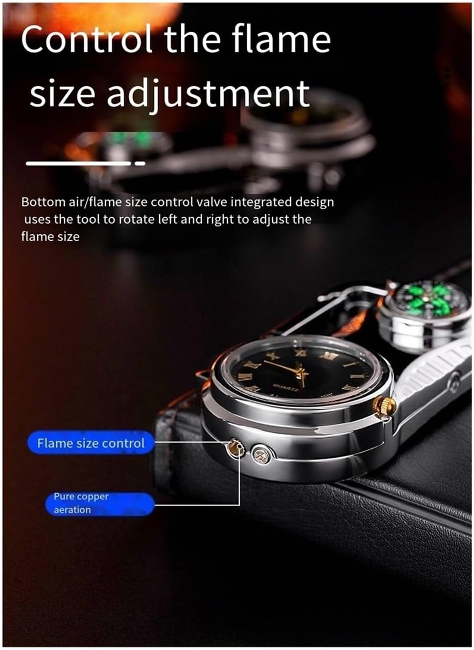 2025 Outdoor Multifunctional Lighter Windproof