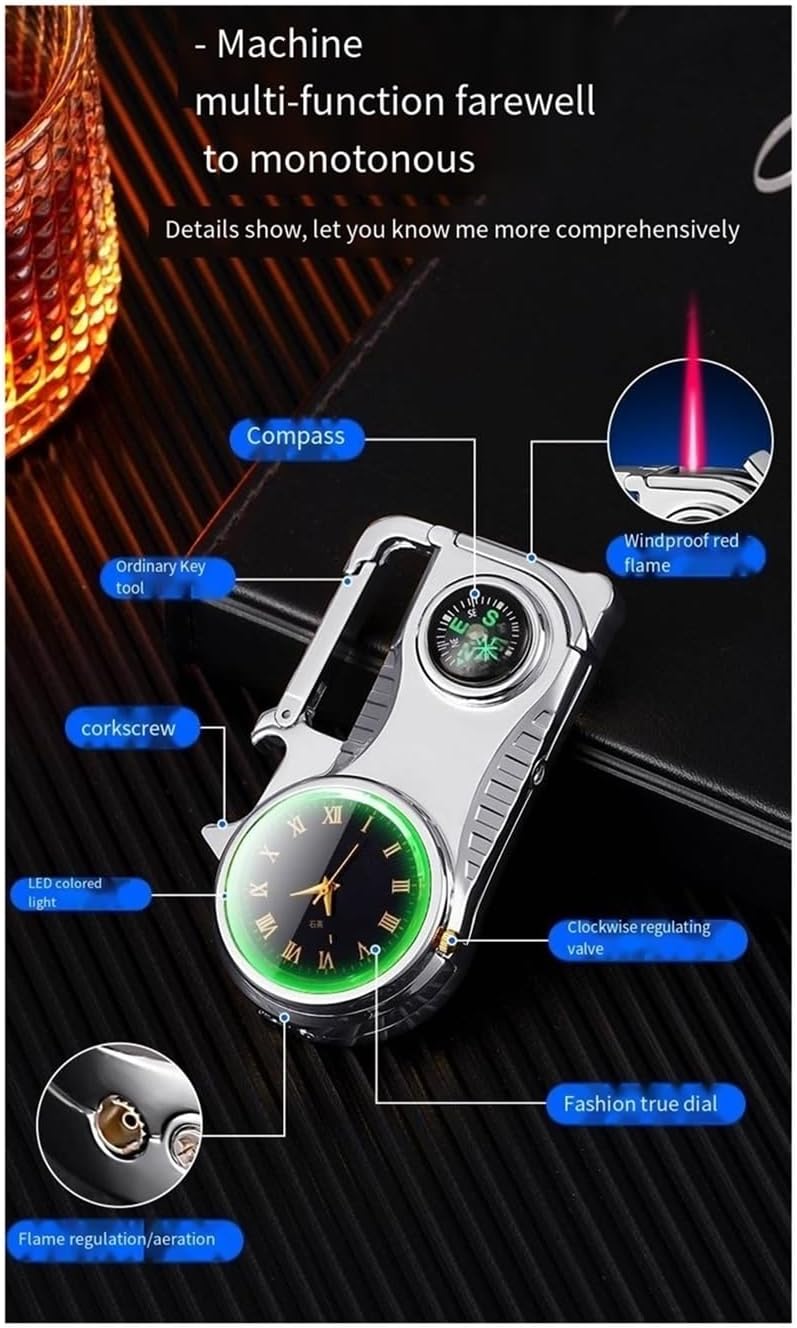 2025 Outdoor Multifunctional Lighter Windproof
